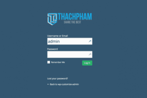 CÁCH TÙY BIẾN TRANG ĐĂNG NHẬP CỦA WORDPRESS